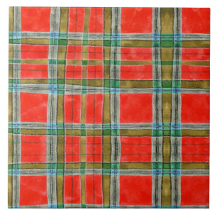 MAC BAIN TARTAN 6" Square Keramik Tile Fliese