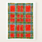 MAC BAIN TARTAN 8.5x11 Planer / Kalender (Rückseite)