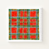 MAC BAIN TARTAN 8.5x8.5 SpiralNotebook Notizblock (Rückseite)