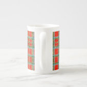 MAC BAIN TARTAN CHINA TASSE (Rückseite)