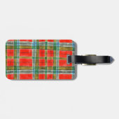 MAC BAIN TARTAN Gepäckmarke Gepäckanhänger (Rückseite horizontal)