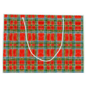 MAC BAIN TARTAN Große Geschenktasche Geschenktüte (Rückseite)