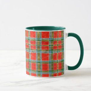 MAC BAIN TARTAN Hunter Green Combo Tasse