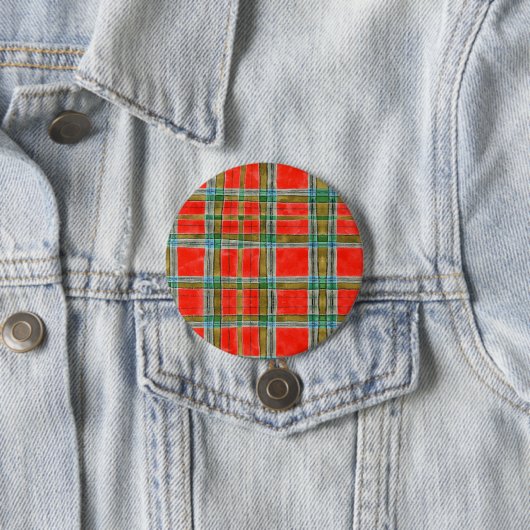 MAC BAIN TARTAN Round-Button-Taste Button (Beispiel)