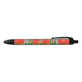 MAC BAIN TARTAN Schwarzer Tinten Pen Kugelschreiber (Oberseite)