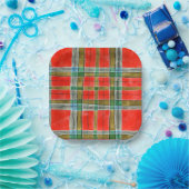 MAC BAIN TARTAN Square Paper Teller (Party)