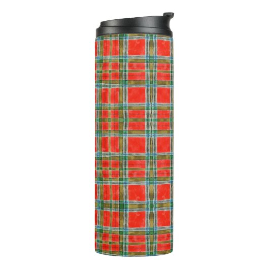 MAC BAIN TARTAN Thermal Tumbler Thermosbecher (Nach links gedreht)