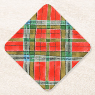 MAC BAIN TARTAN Untersetzer für Diamantpapiere