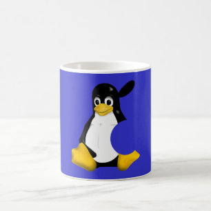 MAC BIRNEN-APPLES LINUX TUX KAFFEETASSE