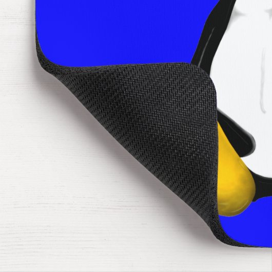 MAC BIRNEN-APPLES LINUX TUX MOUSEPAD (Ecke)