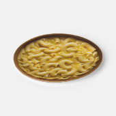 Mac & Cheese Pappteller (Schrägansicht)