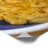 Mac & Cheese Poster (Ecke)