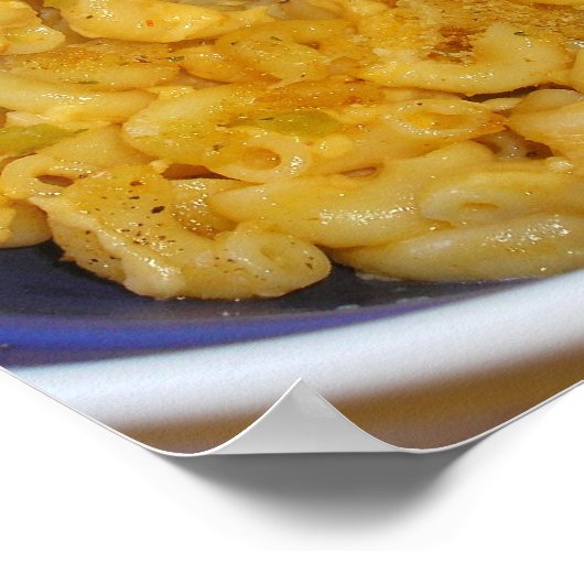 Mac & Cheese Poster (Ecke)