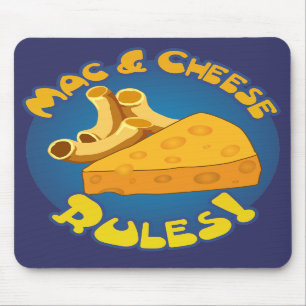 Mac & Cheese Regeln Mousepad