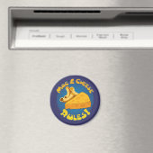 Mac & Cheese Rules Magnet (In Situ (Geschirrspüler))