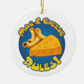 Mac & Cheese Rules Ornament (Vorne)