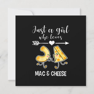 Mac & Cheese Shirt Funny Mac und Käse Lover Gesche Einladung