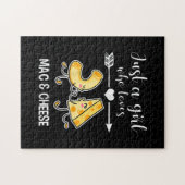 Mac & Cheese Shirt Funny Mac und Käse Lover Gesche Puzzle (Horizontal)