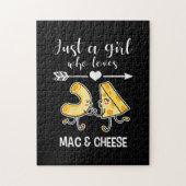 Mac & Cheese Shirt Funny Mac und Käse Lover Gesche Puzzle (Vertikal)