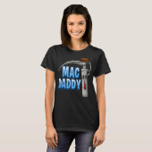 Mac Daddy Anesthesia Laryngoscope Spaß T-Shirt (Vorne ganz)