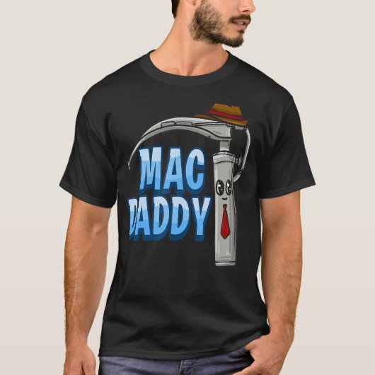 Mac Daddy Anesthesia Laryngoscope Spaß T-Shirt (Vorderseite)