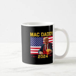 Mac Daddy Funny Trump Making Fries Mega Donald Tru Kaffeetasse