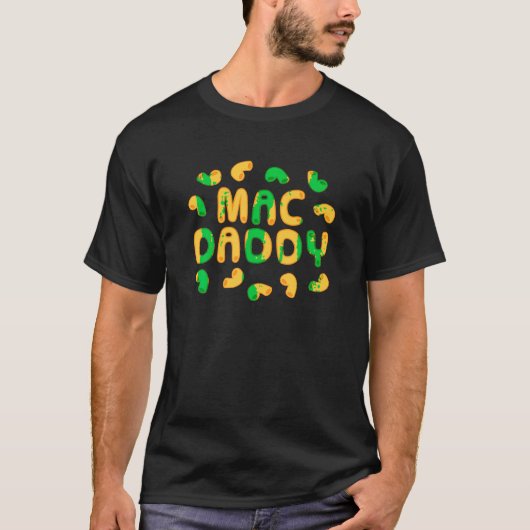 Mac Daddy Macaroni und Cheese T Shirt (Vorderseite)
