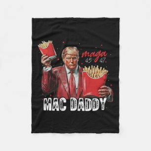Mac Daddy Trump Making Fries Mega Donald Trump 202 Fleecedecke