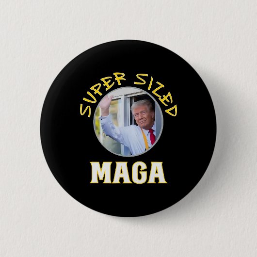 Mac Daddy Trump Vance 2024 macht Fries Button (Vorderseite)
