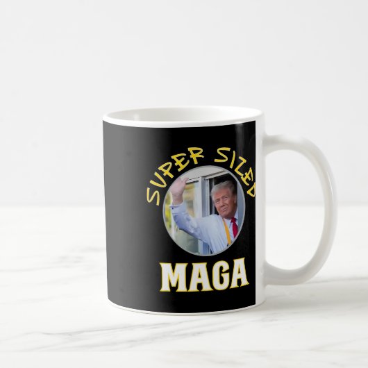 Mac Daddy Trump Vance 2024 macht Fries Kaffeetasse (Rechts)