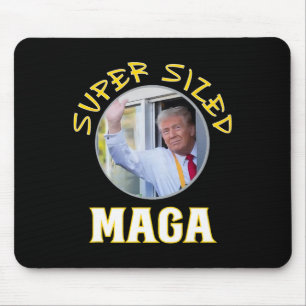 Mac Daddy Trump Vance macht Pommes Frites  Mousepad