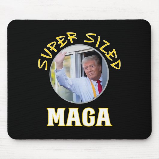 Mac Daddy Trump Vance macht Pommes Frites Mousepad (Vorne)