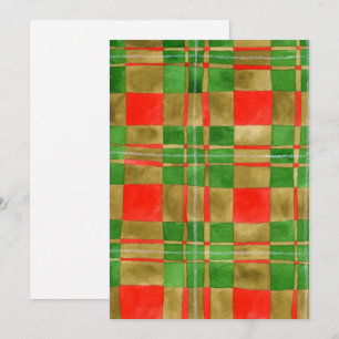 MAC GREGOR TARTAN 12x18-Flachkarte / Vertikal Karte