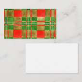 MAC GREGOR TARTAN 3.5x2-Flachkarte Mitteilungskarte (Vorne/Hinten)