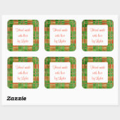 MAC GREGOR TARTAN 3" Aufkleber auf dem Platz "Hand (Blatt)