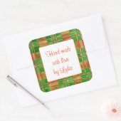 MAC GREGOR TARTAN 3" Aufkleber auf dem Platz "Hand (Umschlag)