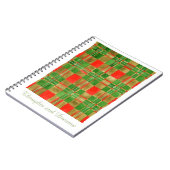 MAC GREGOR TARTAN 6.5x8.75 Spiral-Notebook Notizblock (Linke Seite)