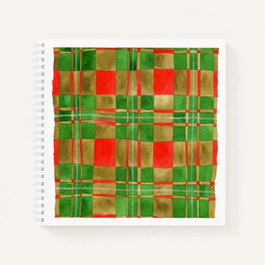 MAC GREGOR TARTAN 8.5x8.5 SpiralNotebook Notizblock (Vorderseite)