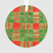 MAC GREGOR TARTAN AkrylCircle Ornament (Rückseite)