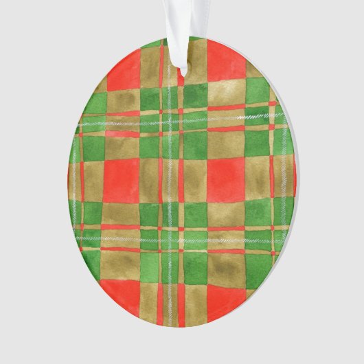 MAC GREGOR TARTAN AkrylCircle Ornament (Vorderseite)