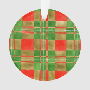 MAC GREGOR TARTAN AkrylCircle Ornament