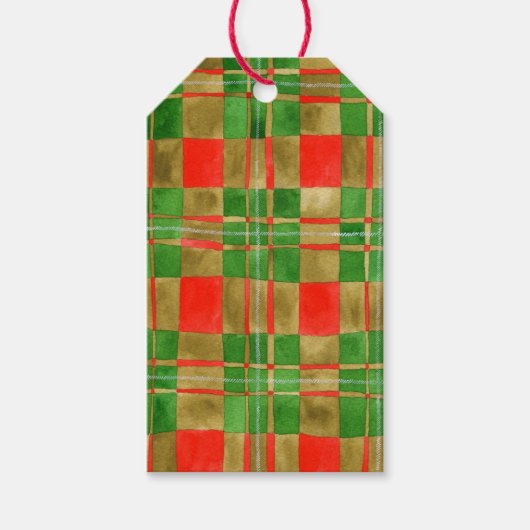 MAC GREGOR TARTAN-Geschenketags Geschenkanhänger (Vorderseite)