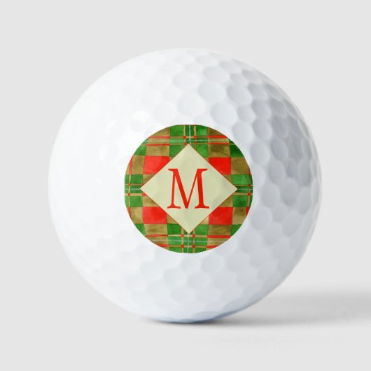 MAC GREGOR TARTAN Golf Balls Golfball (Vorderseite)