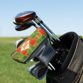MAC GREGOR TARTAN Golf Putter Cover + Initial Golf Headcover (In Situ)
