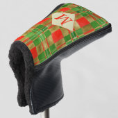 MAC GREGOR TARTAN Golf Putter Cover + Initial Headcover (3/4 Vorderseite)
