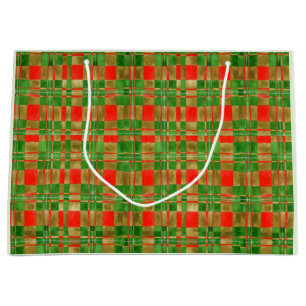 MAC GREGOR TARTAN Große Geschenktasche Geschenktüte