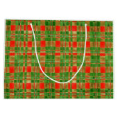 MAC GREGOR TARTAN Große Geschenktasche Geschenktüte (Rückseite)