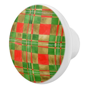 MAC GREGOR TARTAN Keramik Knob Keramikknauf
