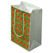 MAC GREGOR TARTAN Mittlere Geschenktasche Geschenktüte (Vorderseite Schrägansicht)