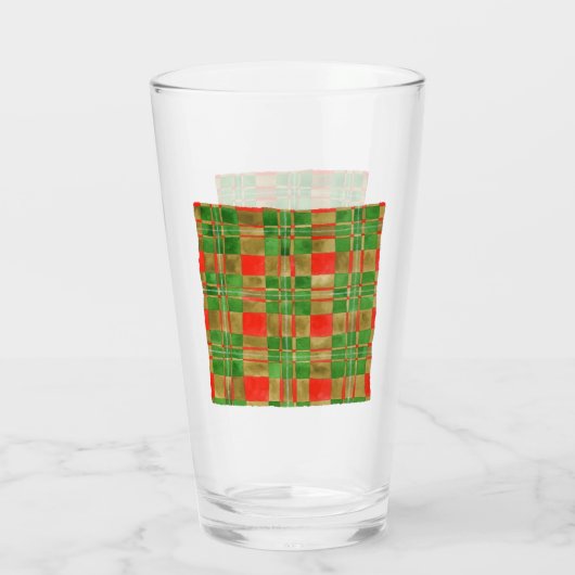 MAC GREGOR TARTAN Pint Glass Glas (Rückseite)